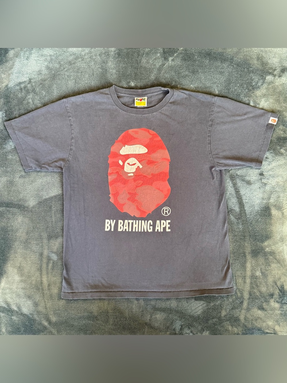 🔥 BAPE Big Ape Head Color Camo Tee